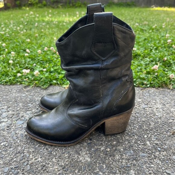 Lavorazione Artigiana Leather Ankle Boots Sz EU 36/ US 6 - Picture 2 of 10